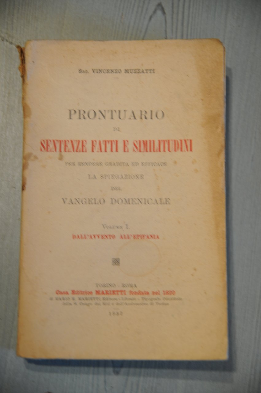 prontuario di sentenze fatti e similitudini