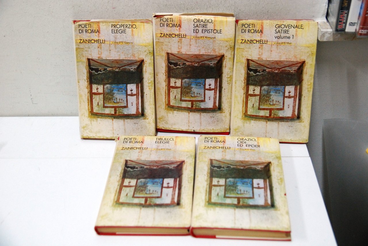 Properzio elegie orazio satire epistole giovenale tibullo orazio odi ed …