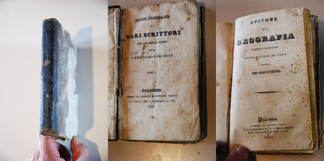 prose italiane di vari scrittori per uso delle scuole compagnia … | Immagine principale