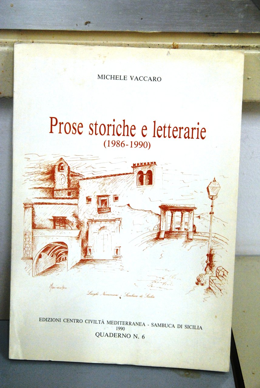 prose storiche e letterarie NUOVO