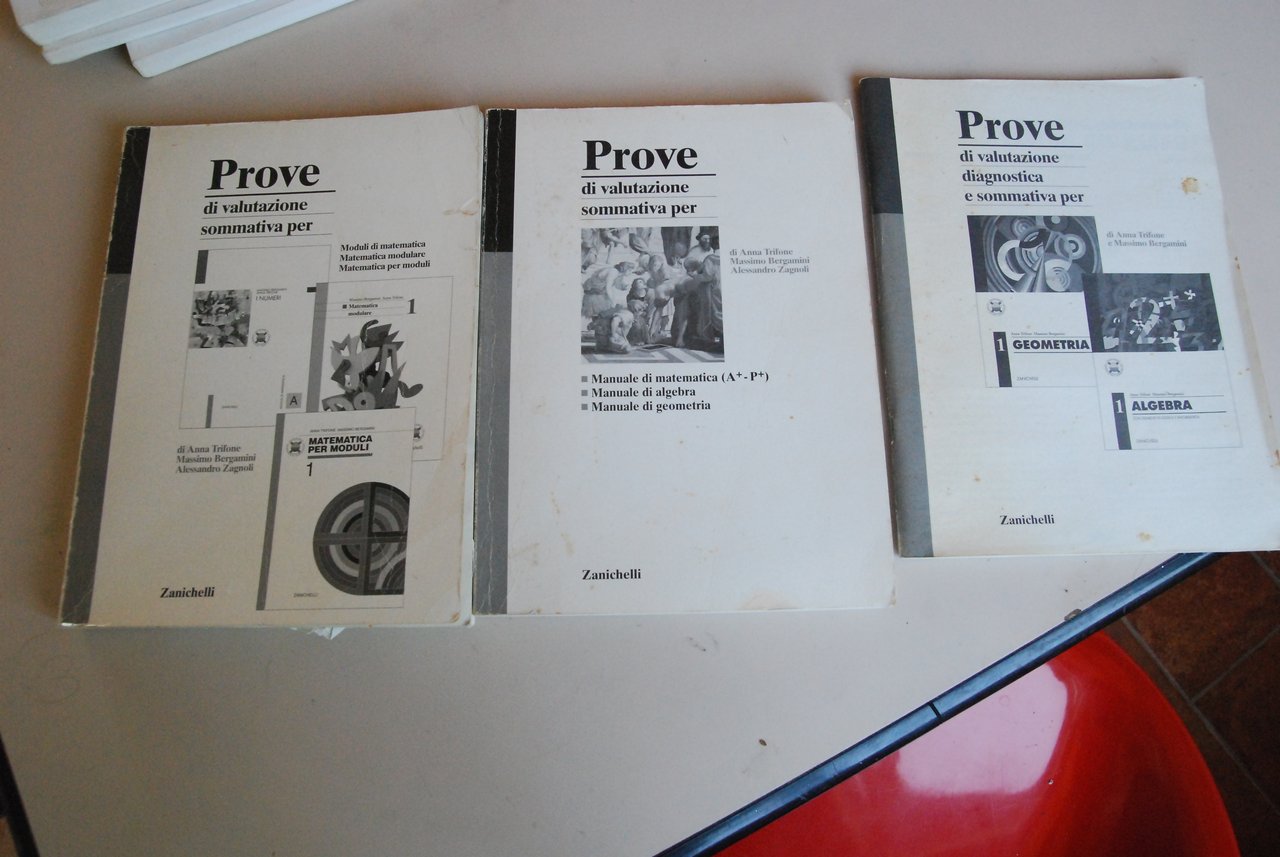 prove di valutazione sommativa per matematica modulare moduli algebra geometria