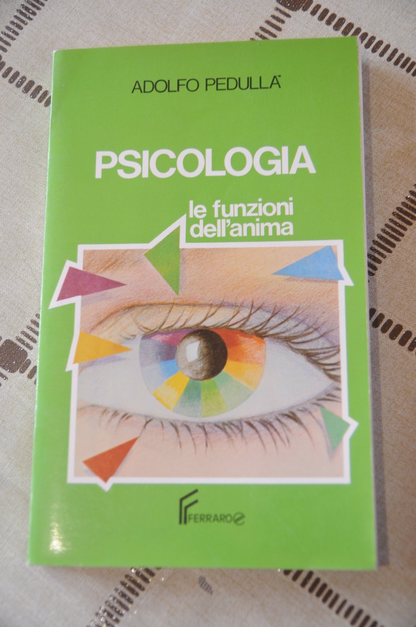 psicologia le funzioni dell'anima (scritta in terza di cop) | Immagine principale