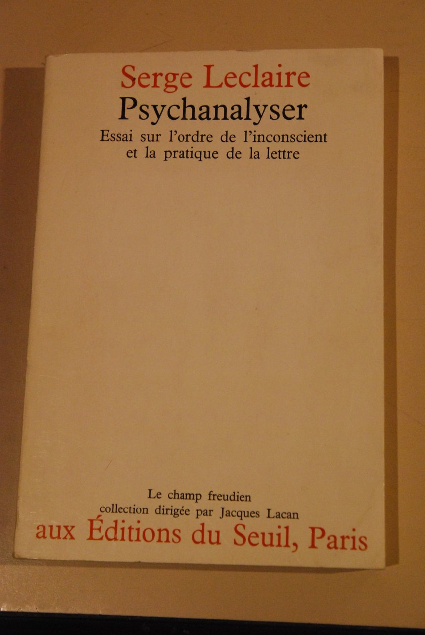 psychanalyser NUOVO