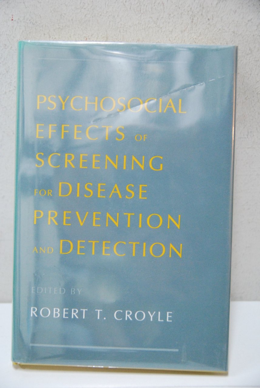 Psychosocial effects of screening for disease prevention and detection | Immagine principale