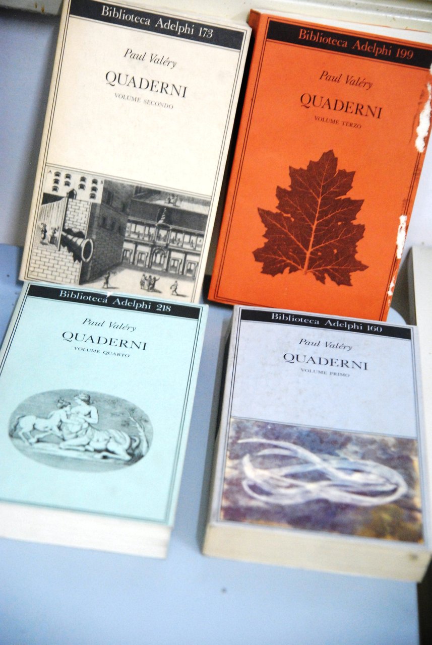 quaderni 4 voll. ottime cdz