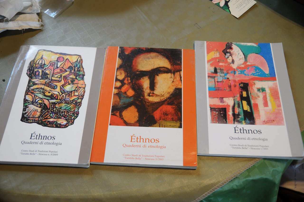 quaderni di etnologia 9 2009, 3 2003, 1 2001 nuovi