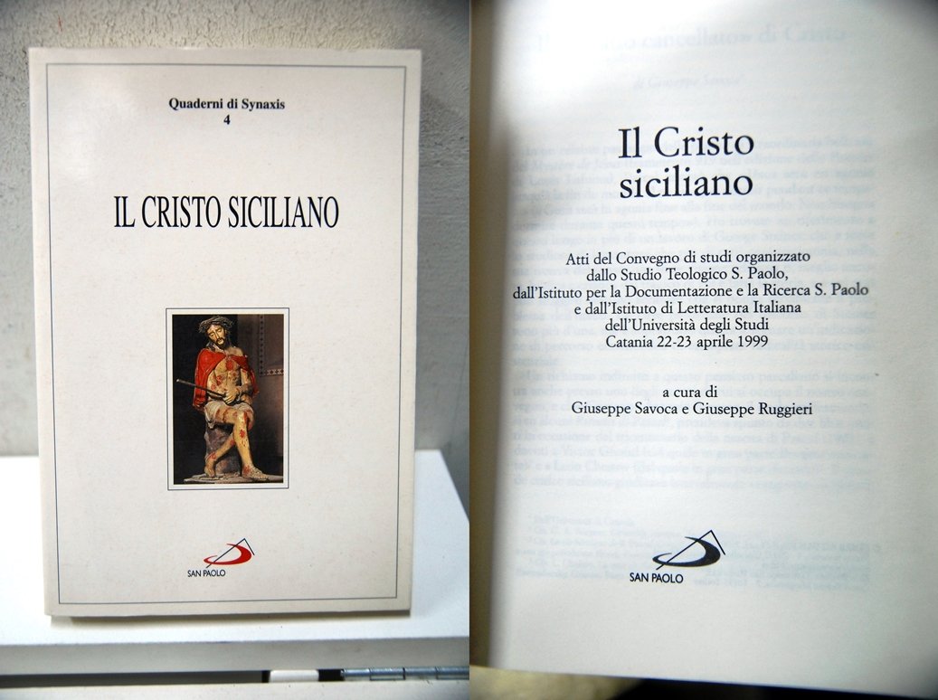 Quaderni di Sinaxys - Il Cristo Siciliano | Immagine principale