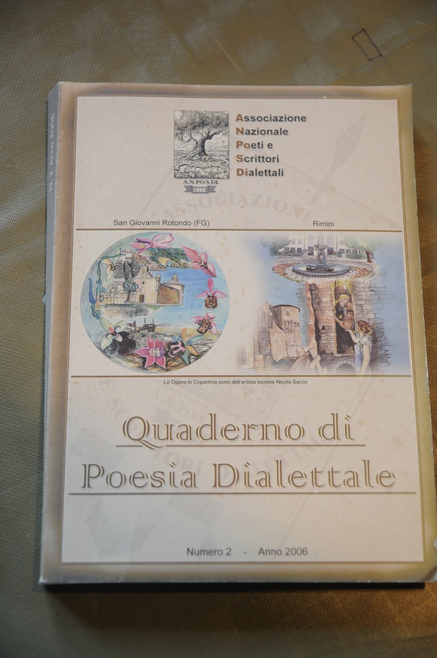 quaderno di poesia dialettale N. 2