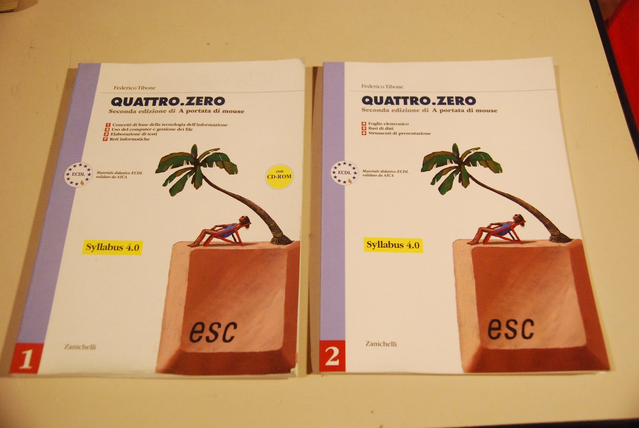 quattro zero 2 voll. nuovi con cd