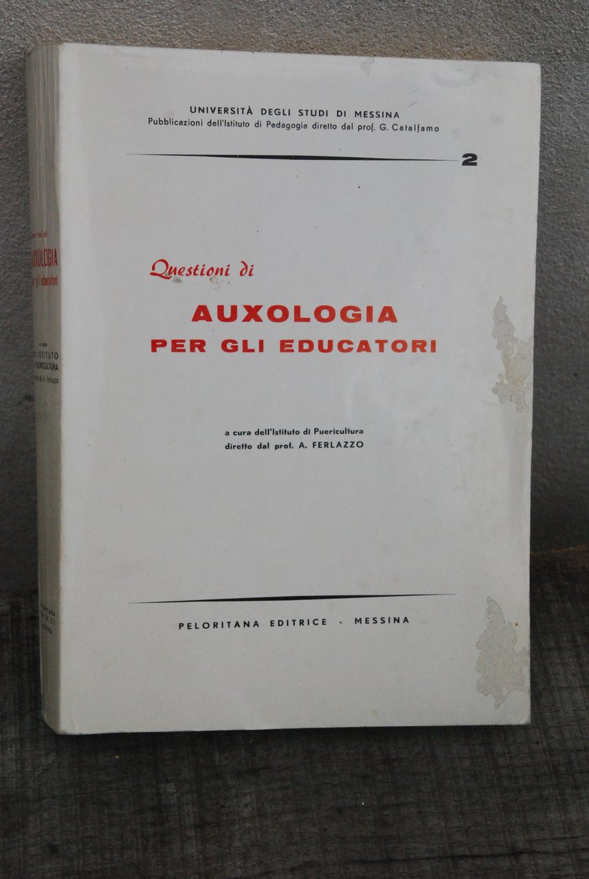 questioni di auxologia per gli educatori NUOVO