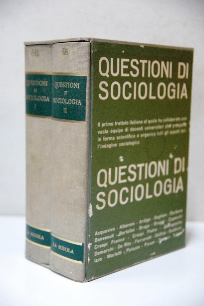 Questioni di sociologia