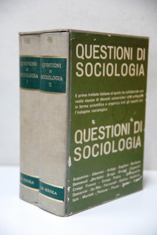 Questioni di sociologia