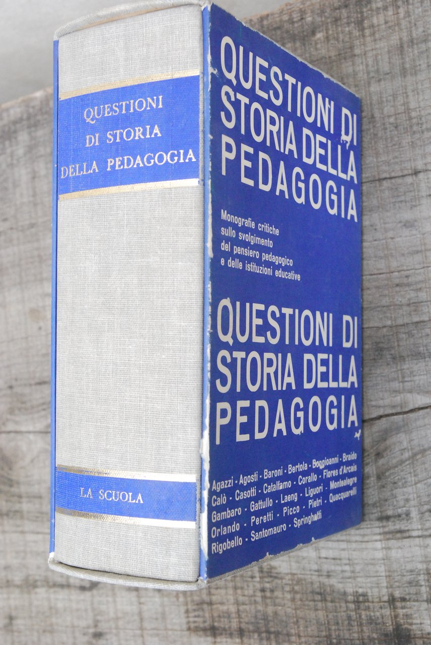 questioni di storia della pedagogia NUOVO