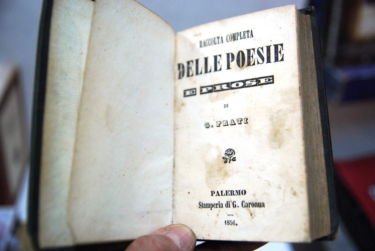 Raccolta completa delle poesie e prose | Immagine principale