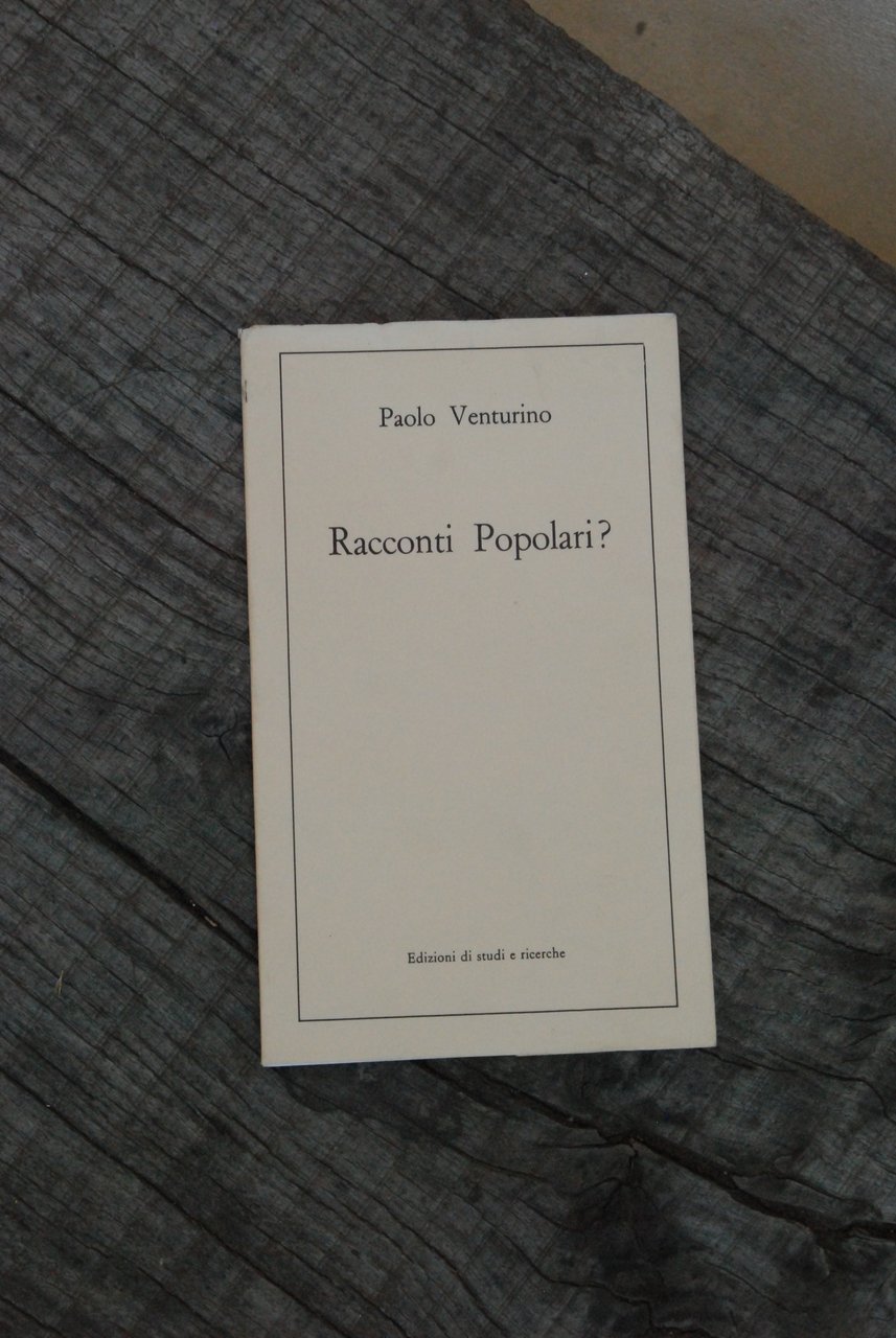 racconti popolari autografato dall'autore