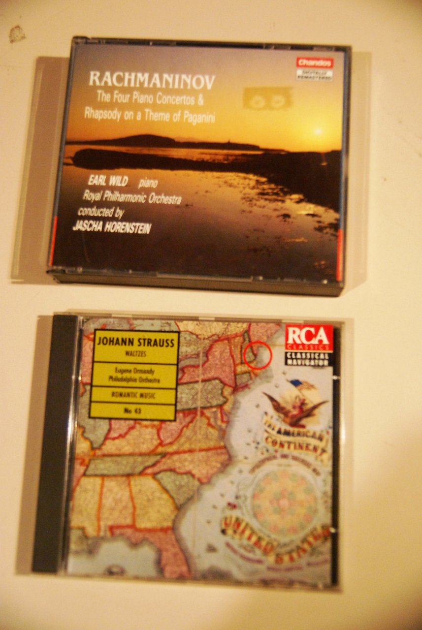 rachmaninov four piano concertos earl wild jascha horenstein e johann …