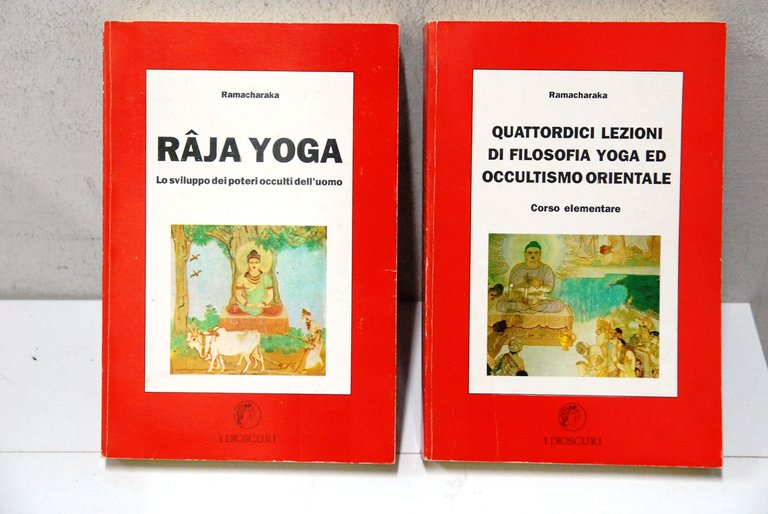  raja yoga e quattordici lezioni di filosofia yoga ed occultismo orientale 2 voll. NUOVI