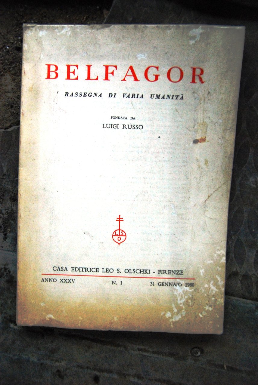 rassegna di varia umanità anno 35 n. 1