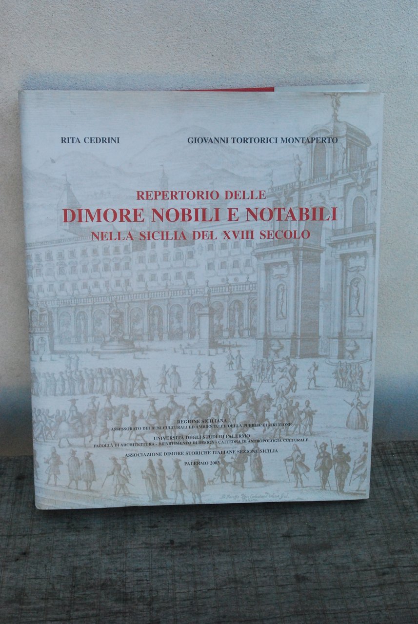 repertorio delle dimore nobili e notabili nella sicilia del xviii …