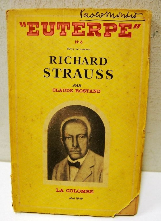 Richard Strauss par Claude Rostand