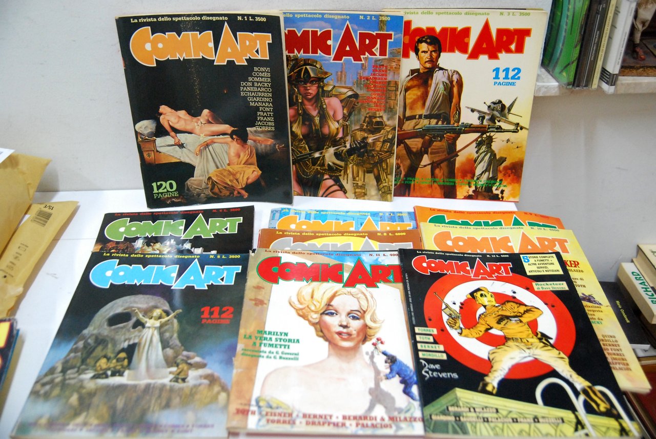 rivista comic art - la rivista dello spettacolo disegnato numeri … | Immagine principale