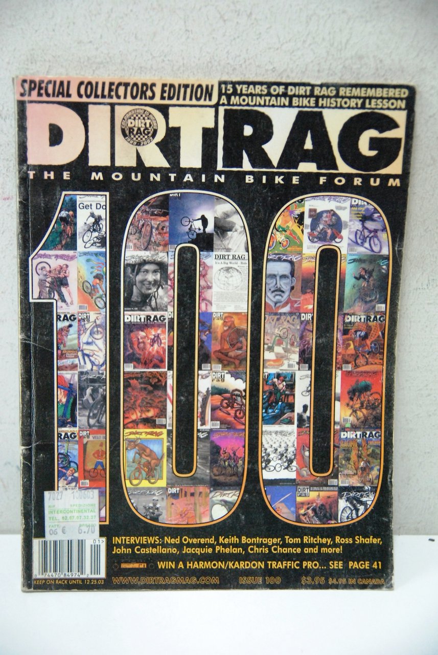 Rivista dirt rag 100 the mountain bike forum dirtrag | Immagine principale