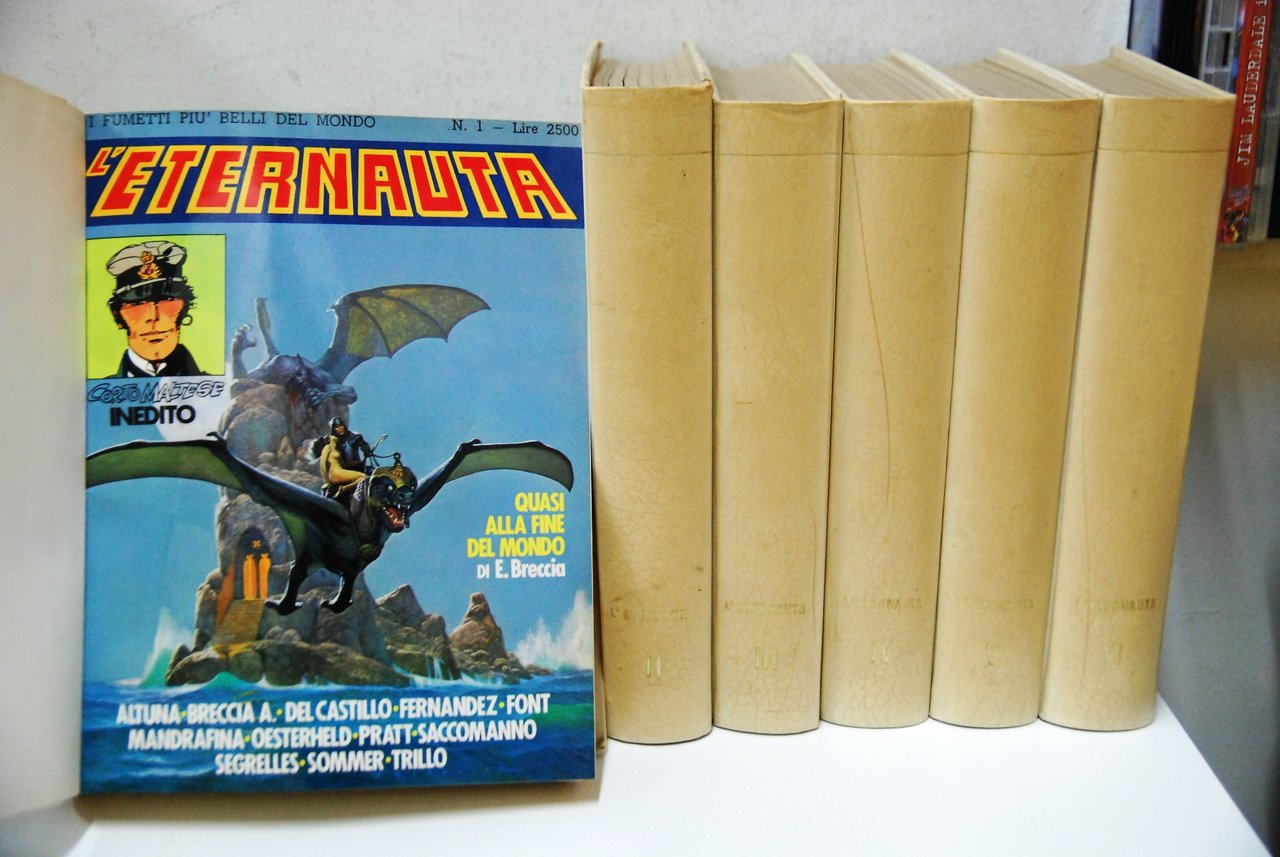 Rivista l'eternauta 1-14 solo voll. 1 e 2