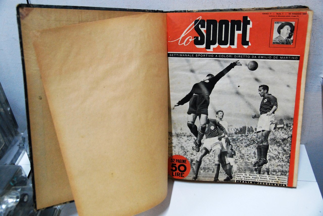 rivista lo sport anno 1 dal n. 1 al n. …