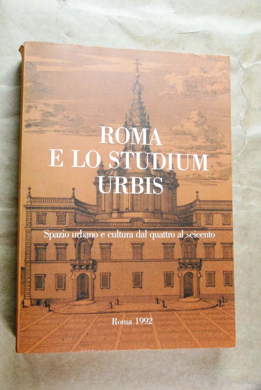 roma e lo studium urbis spazio urbano e cultura dal …