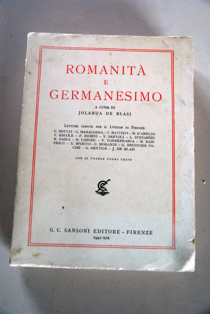 romanità e germanesimo | Immagine principale