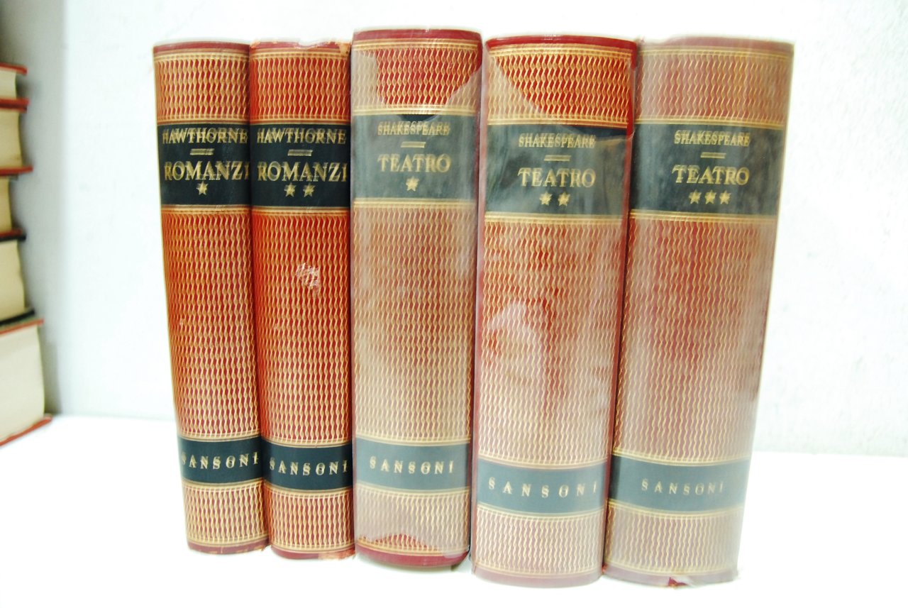 Romanzi 2 volumi + Teatro 3 volumi | Immagine principale
