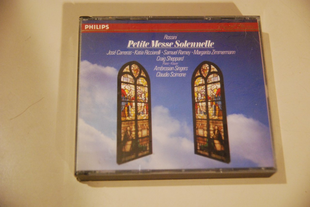 rossini cd petite messe solennelle NUOVO