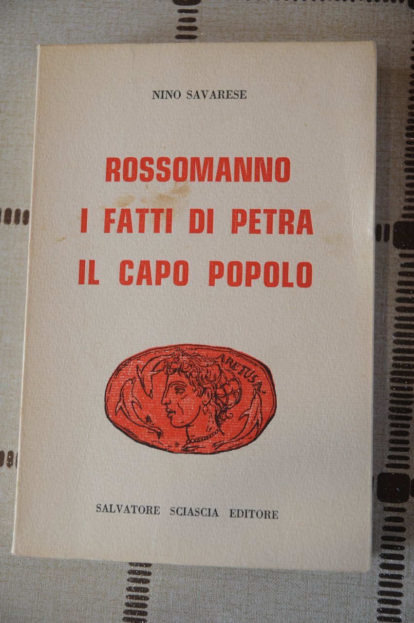 rossomanno i fatti di petra il capo popolo NUOVISSIMO | Immagine principale