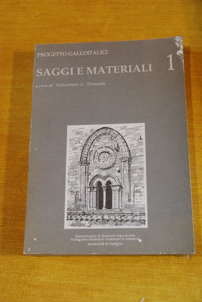 saggi e materiali autografato con dedica | Immagine principale