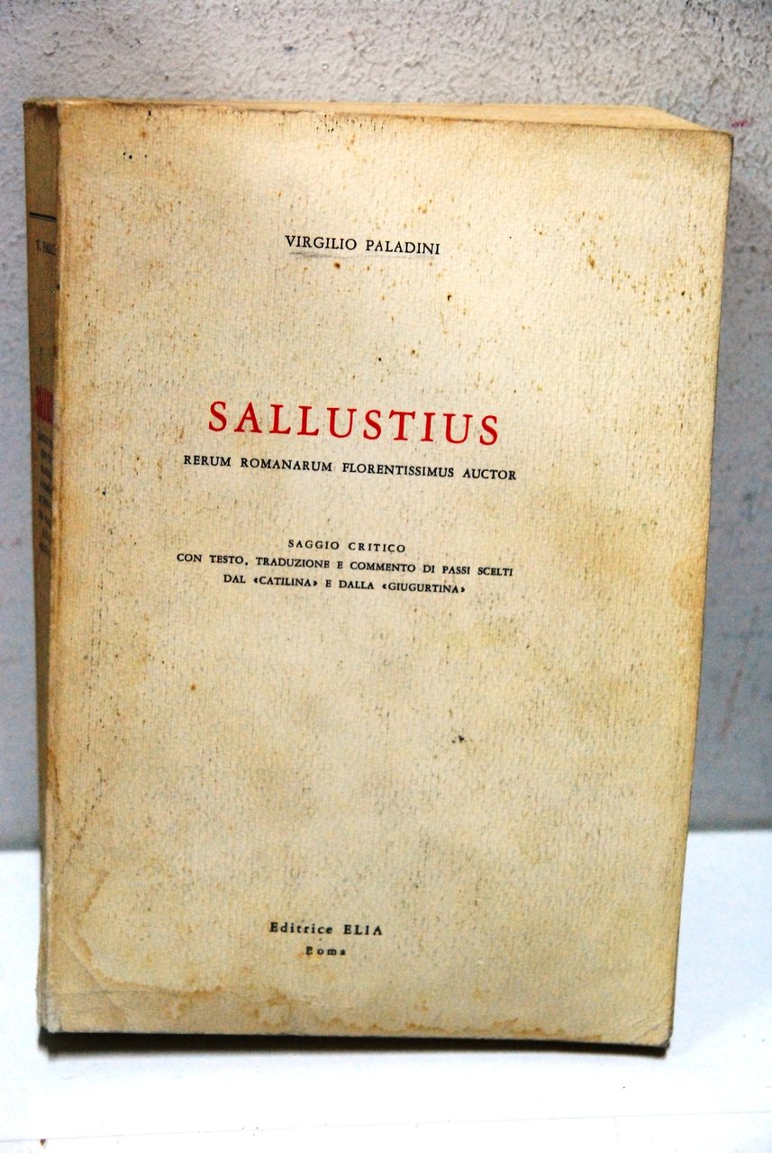 sallustius rerum romanarum florentissimus auctor (scritte a matita)