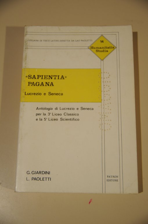 sapientia pagana lucrezio e seneca antologia