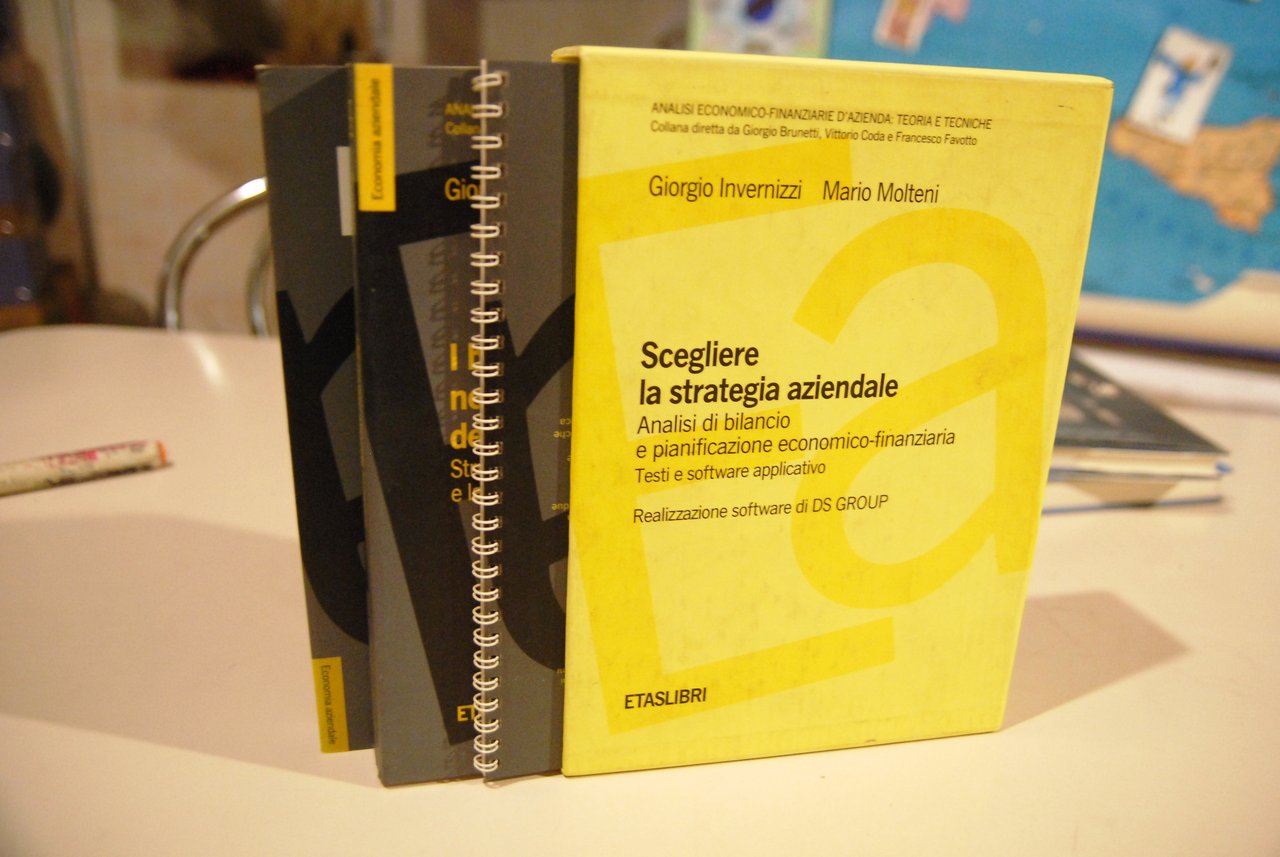 scegliere la strategia aziendale 3 voll. opera cpl. in cofanetto …