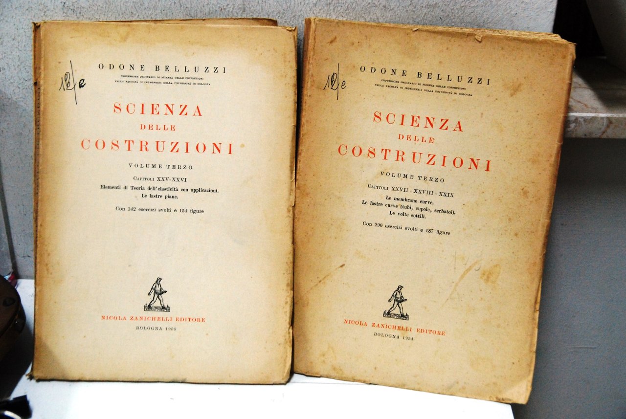 scienza delle costruzioni volume terzo XXV XXVI - XXVII XXVIII …