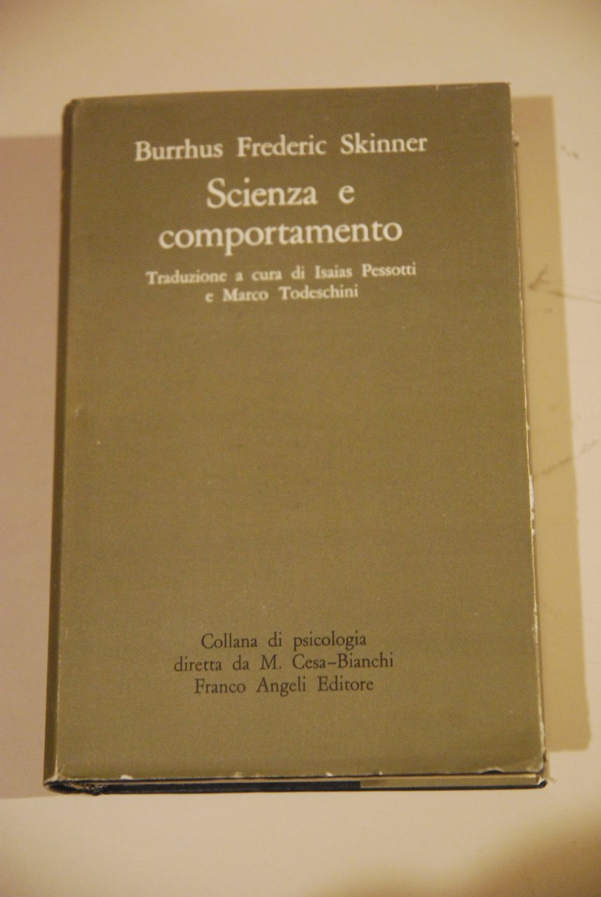 scienza e comportamento NUOVISSIMO