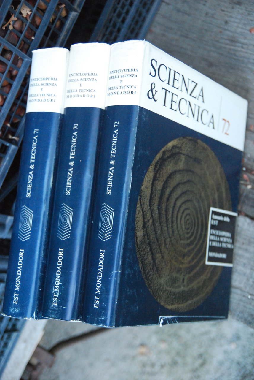 scienza e tecnica 70 1970, 71 1971, 72 1972 NUOVI