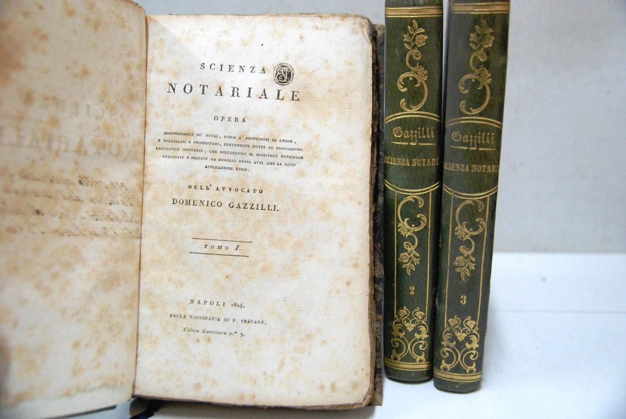 Scienza notariale opera indispensabile pe' notai