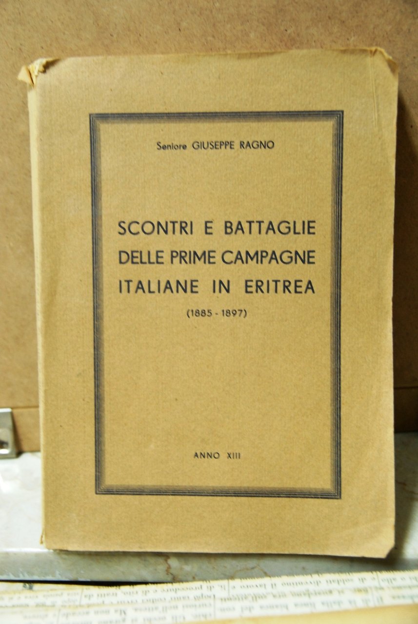 Scontri e battaglie delle prime campagne italiane (1885-1897) | Immagine principale