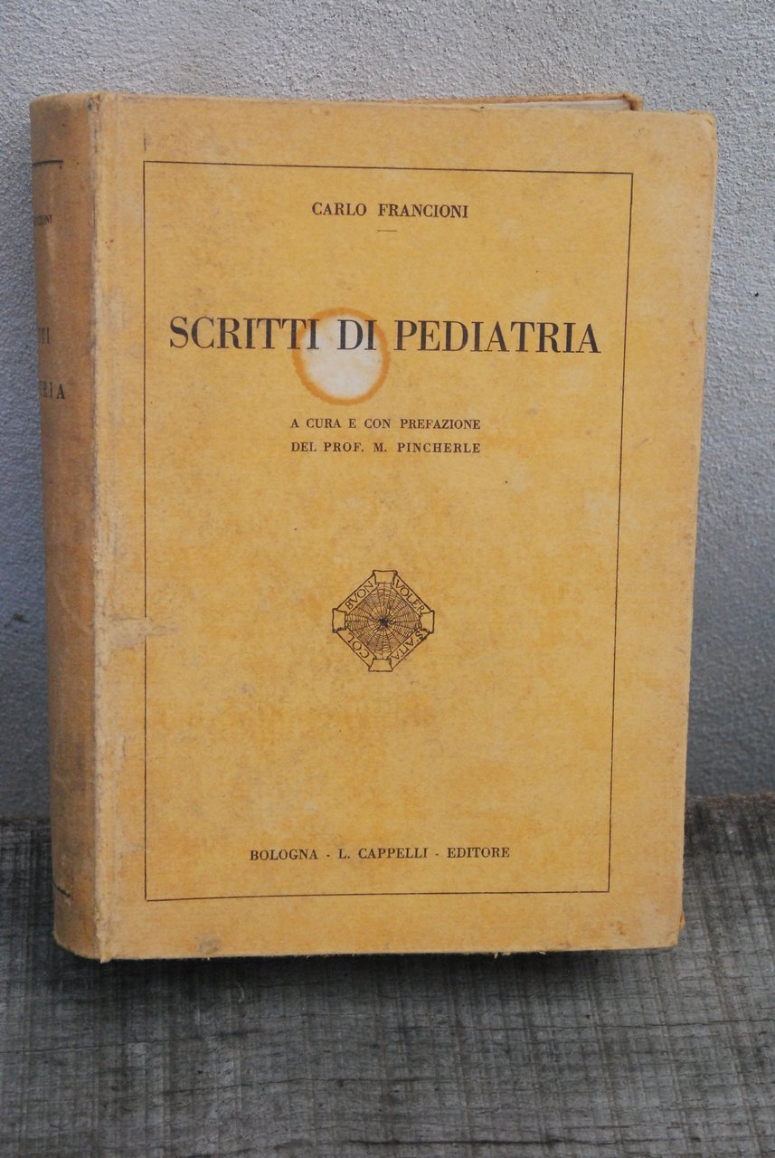 scritti di pediatria pincherle NUOVO