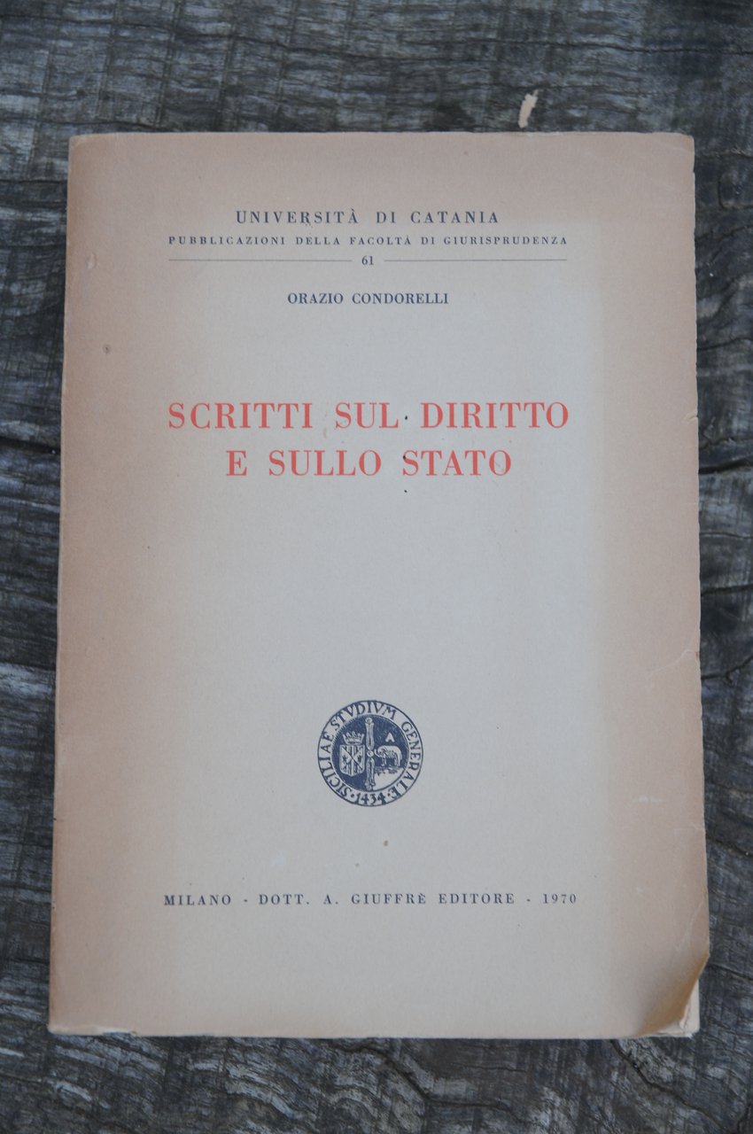 scritti sul diritto e sullo stato NUOVISSIMO