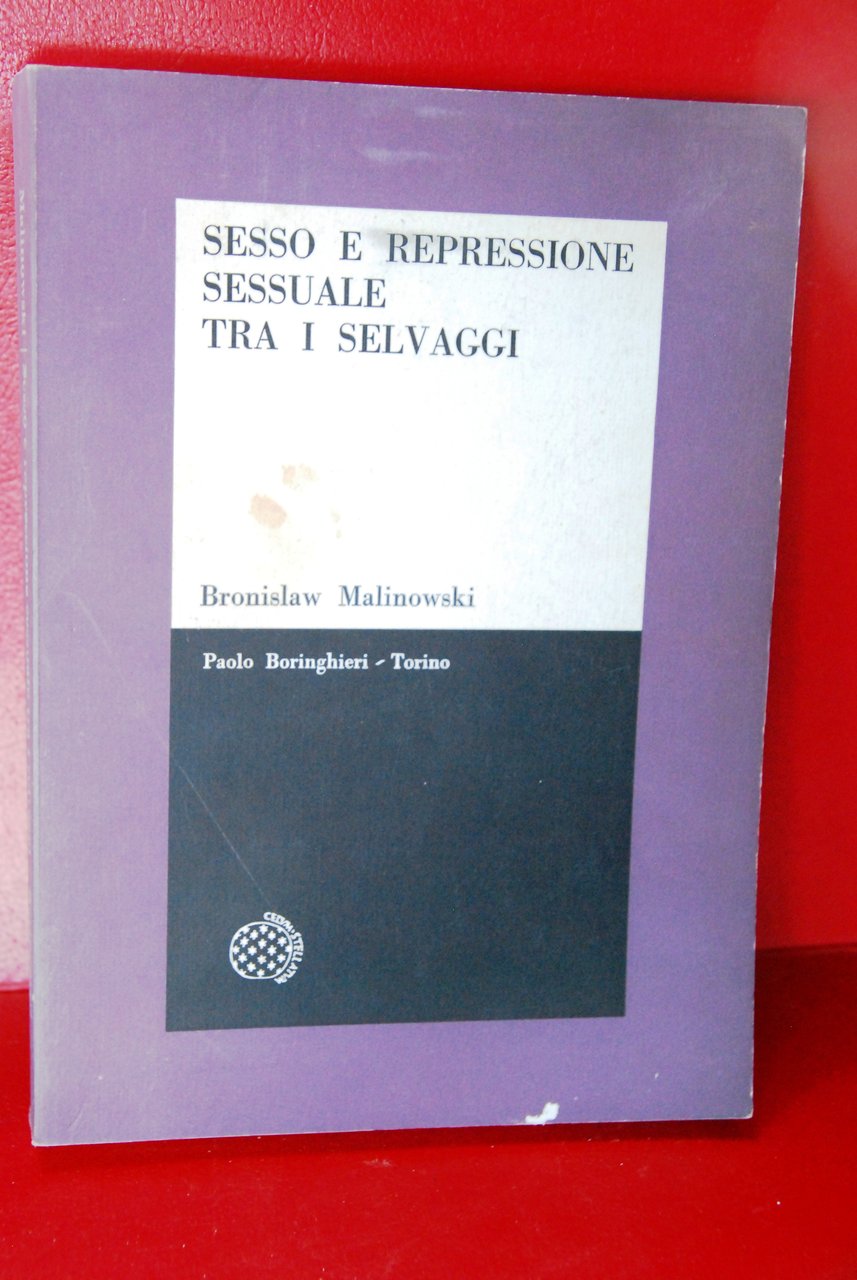 sesso e repressione sessuale tra i selvaggi NUOVO