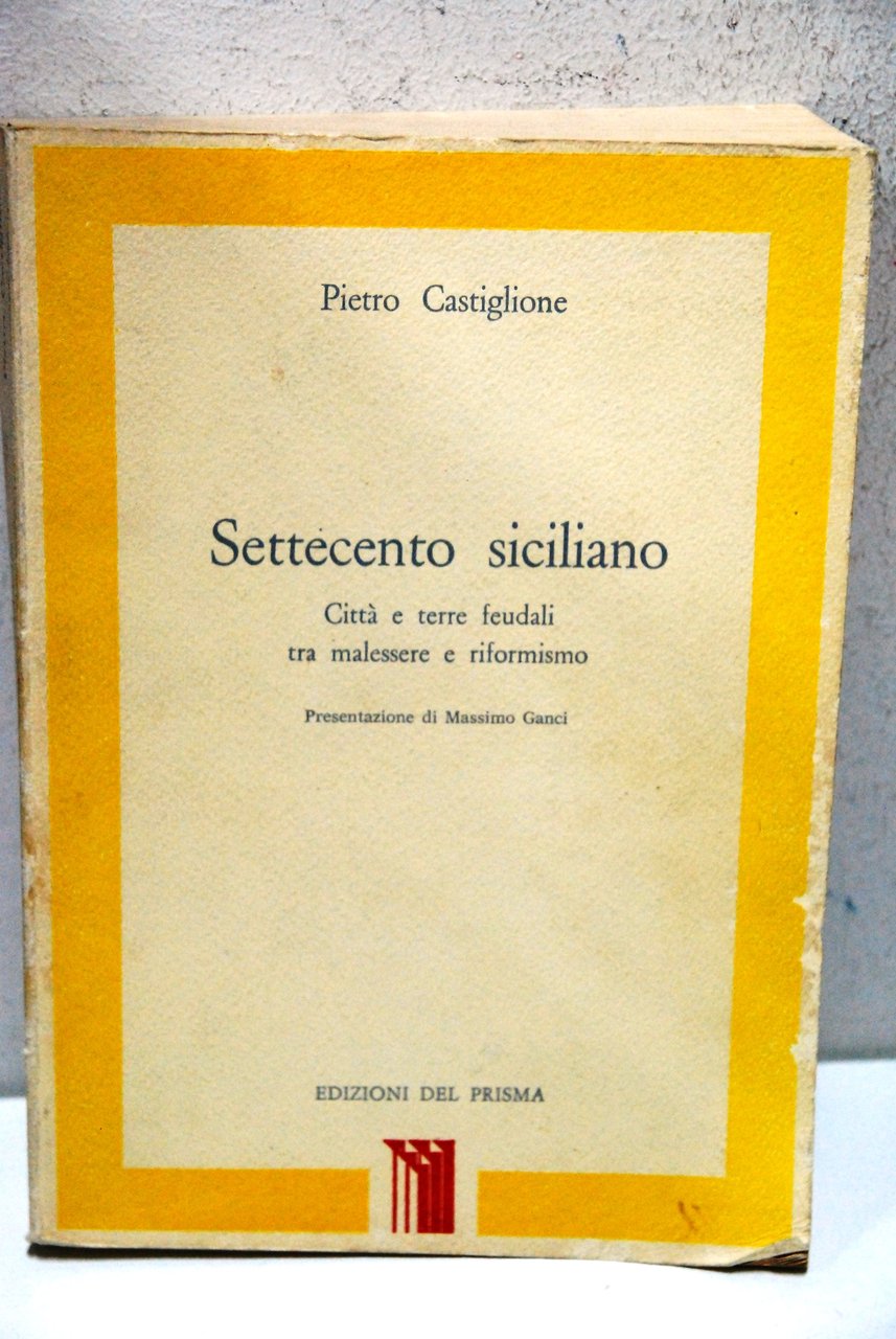 settecento siciliano città e terre feudali