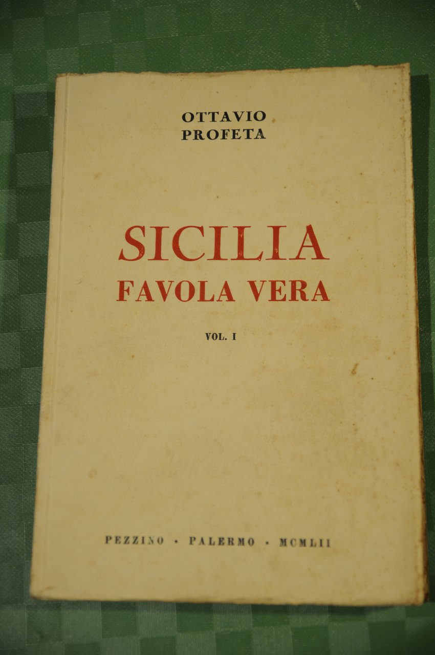 SICILIA FAVOLA VERA vol. 1 autografato con dedica