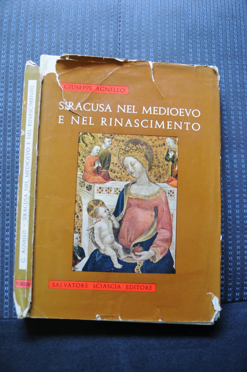 siracusa nel medioevo e nel rinascimento (sovracopertina lisa volume perfetto)