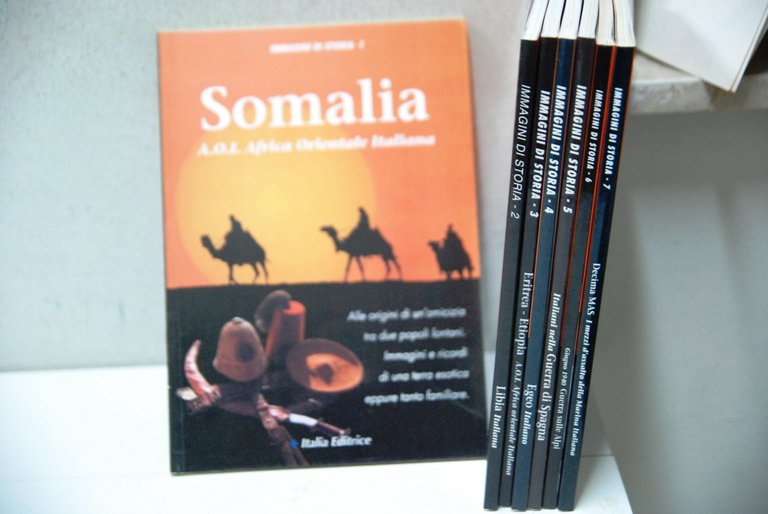 somalia eritrea libia etiopia egeo guerra di spagna sulle alpi decima mas 7 voll.