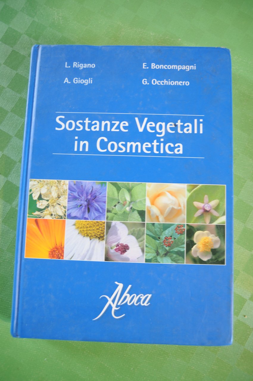 sostanze vegetali in cosmetica NUOVISSIMO